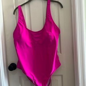 Hot pink bathing suit from Shein